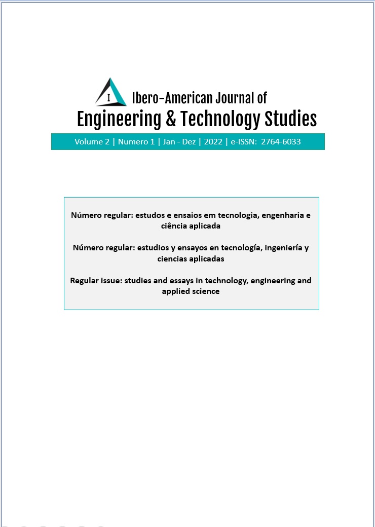 					Visualizar v. 2 n. 1 (2022): Número regular: estudos e ensaios em tecnologia, engenharia e ciência aplicada
				